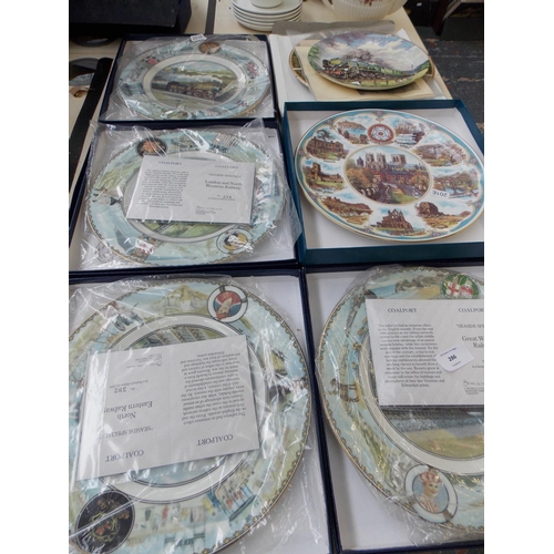 286 - SEVEN MIXED COLLECTORS PLATES TO INCLUDE ROYAL WORCESTER, COALPORT ETC