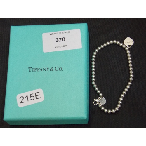 320 - A TIFFANY & CO. 925 SILVER BRACELET