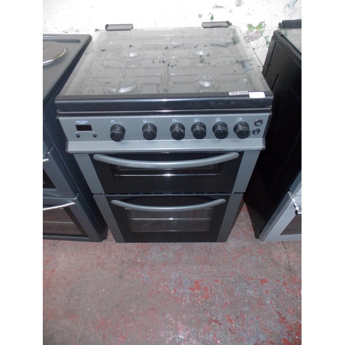 111 - A GREY BUSH MODEL AG66TA GAS COOKER W/O