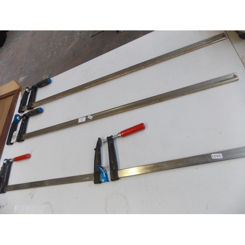 90 - FOUR SILVERLINE SASH CLAMPS