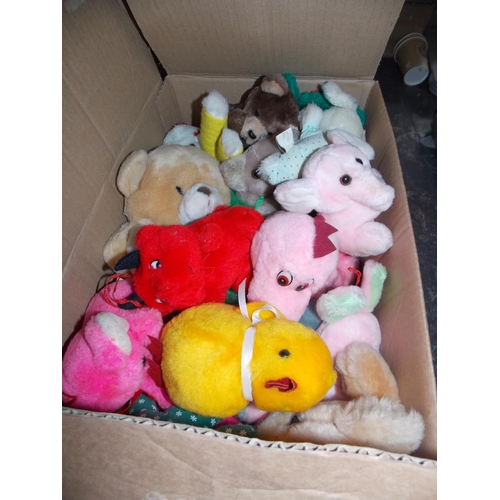 192 - FOUR BOXES CONTAINING CHILDREN'S TEDDIES