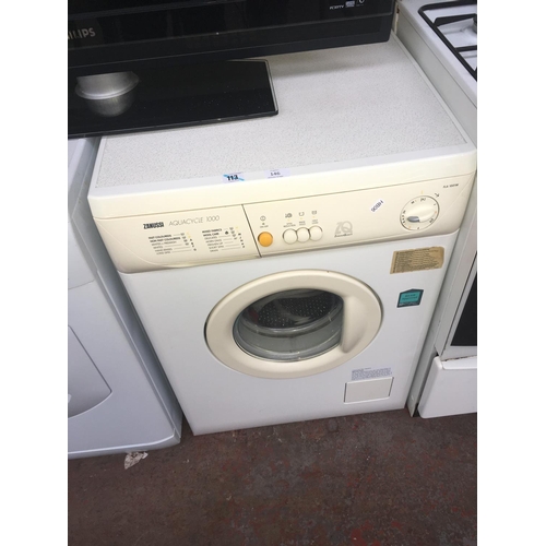 103 - A ZANUSSI FL1001W WASHING MACHINE