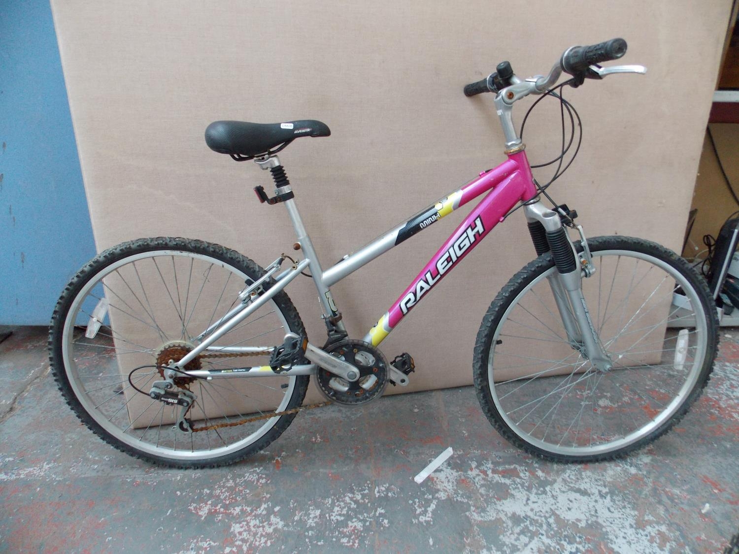 Pink raleigh online bike