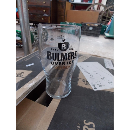 162 - A BOX CONTAINING 24 NEW BULMERS ONE PINT GLASSES