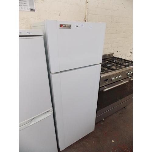 167 - A HOOVER UPRIGHT FRIDGE FREEZER W/O