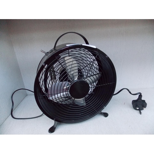 188 - A RETRO DESK FAN IN W/O