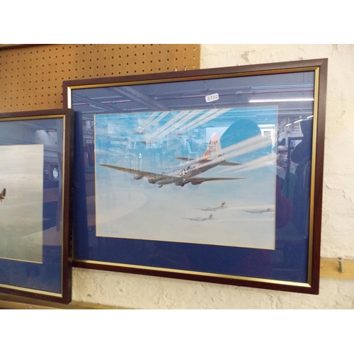 512 - FIVE AVIATION PRINTS