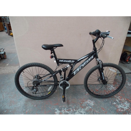 Boss full suspension mountain bike on sale