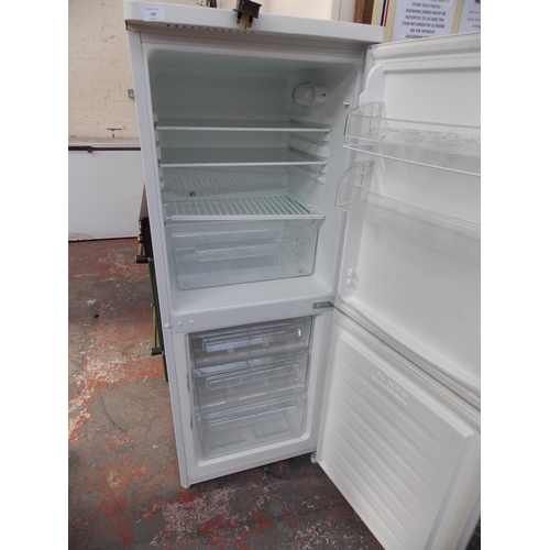 168 - A FRIGIDAIRE UPRIGHT FRIDGE FREEZER IN W/O