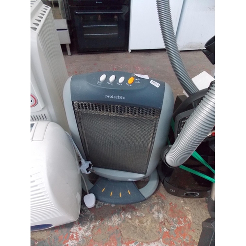 197 - A GREY PROLECTRIX HALOGEN HEATER