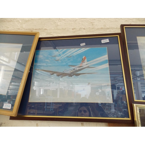 512 - FIVE AVIATION PRINTS