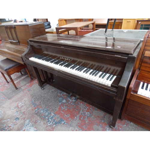 600 - A CRAMER UPRIGHT PIANO