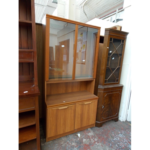 604 - A TEAK FREESTANDING DRESSER