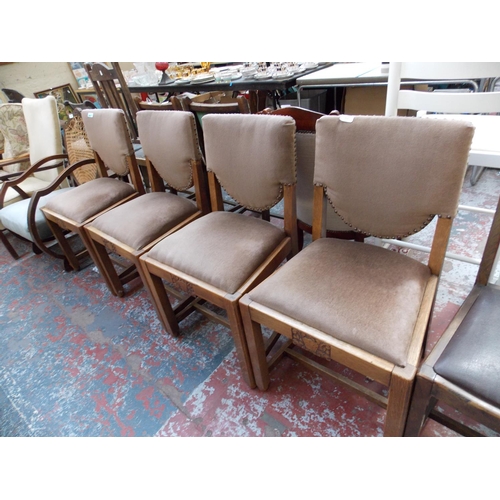 662 - FOUR DINING CHAIRS