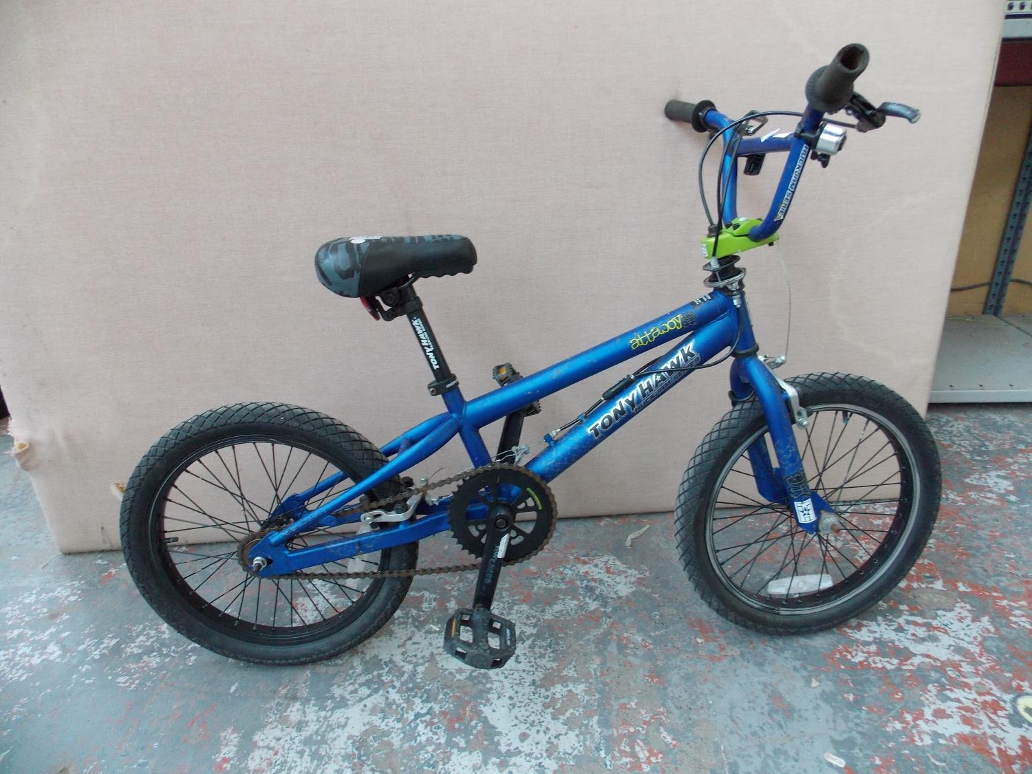 Tony hawk outlet bmx bike blue