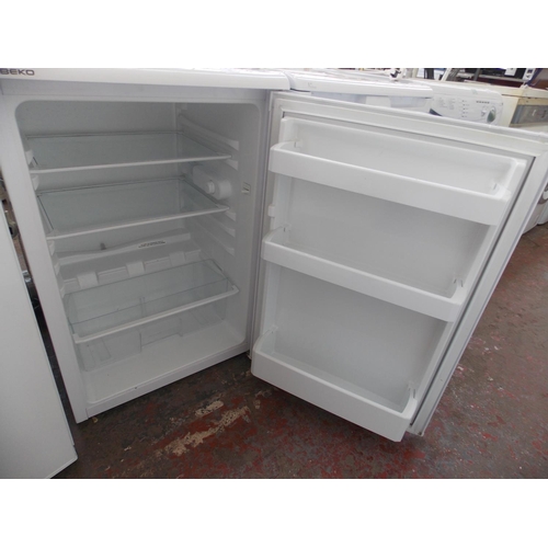 115 - A BEKO UNDER COUNTER FRIDGE W/O