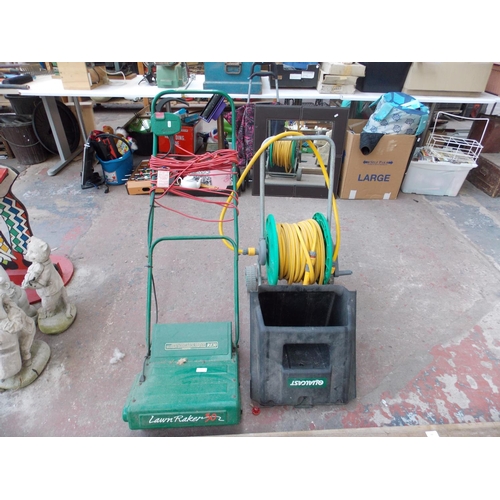 Sold at Auction: Ames Reel Easy Hose Reel Caddy