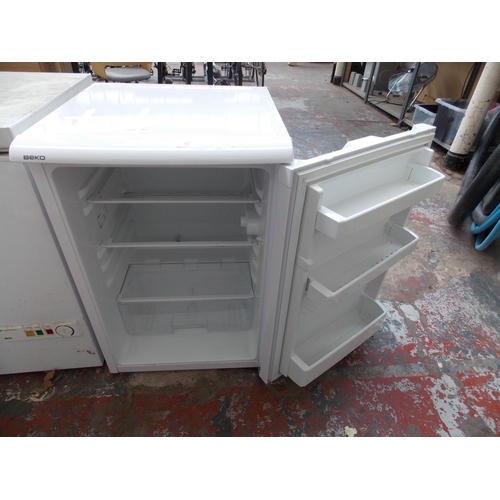 182 - A BEKO UNDER COUNTER FRIDGE W/O