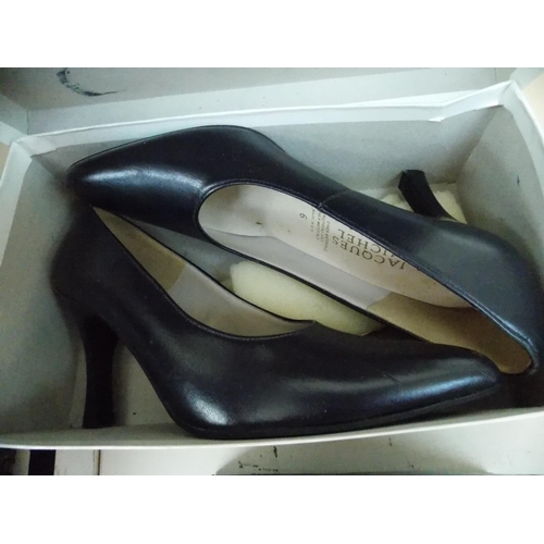 281 - THREE BOXED PAIRS OF LADIES SHOES (ALL SIZE 6)