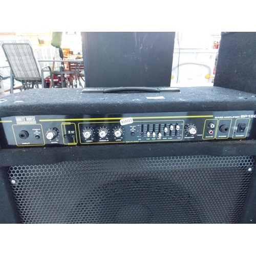 201 - A WHITE HORSE BP150 BASS AMPLIFIER