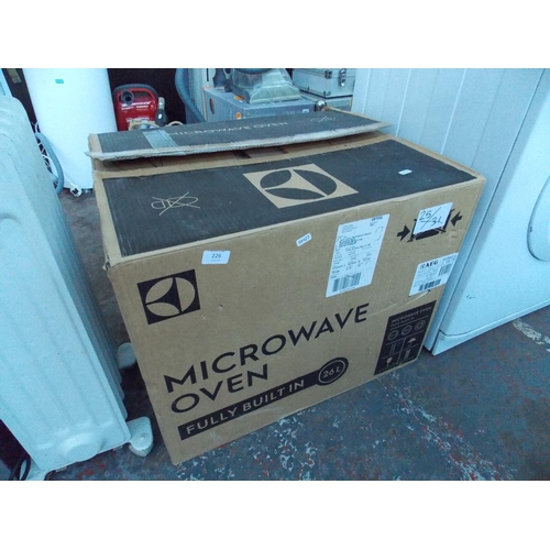 226 - A BOXED AEG INTEGRATED MICROWAVE