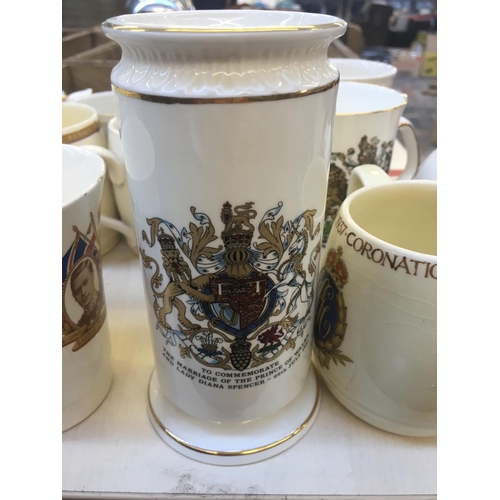 408 - TWENTY NINE PIECES OF COLLECTABLE COMMEMORATIVE WARE