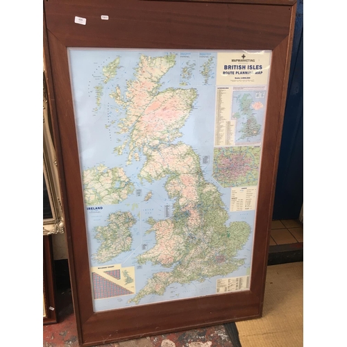 499 - A LARGE MAP OF THE BRITISH ISLES