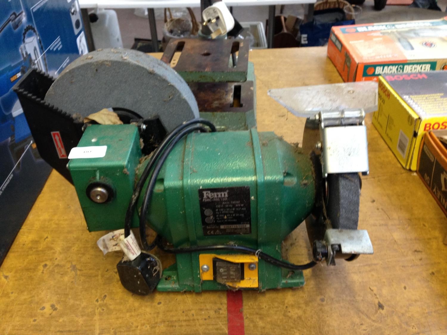 Ferm fsm 150 on sale bench grinder