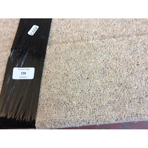 720 - A 100% WOOL CARPET MEASURING 12' X 9'