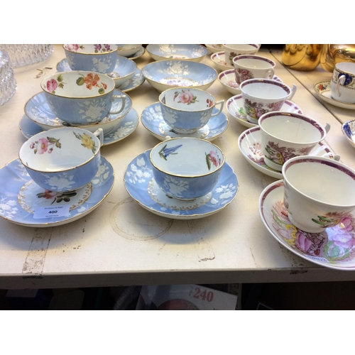 400 - A COLLECTION OF MIXED VINTAGE CHINA