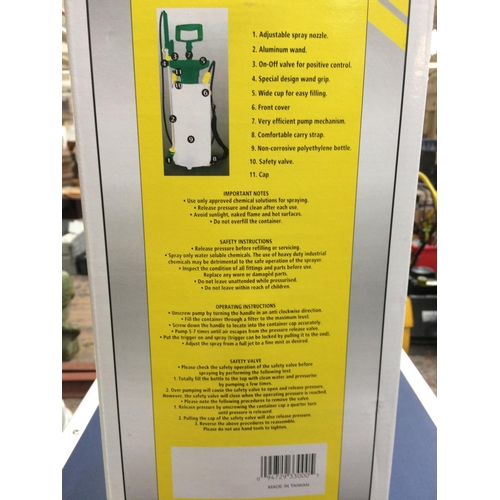 135A - A NEW BOXED WARTEX 3 LITRE PRESSURE SPRAYER