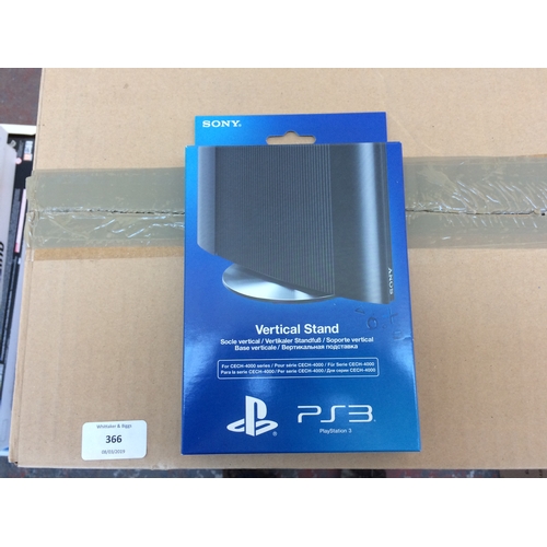 347 - ONE HUNDRED NEW BOXED PLAYSTATION 3 VERTICAL STANDS