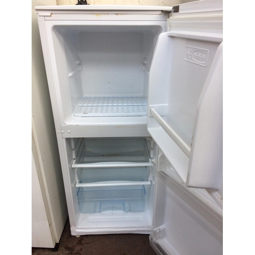 188 - A SMALL UPRIGHT FRIDGE FREEZER W/O