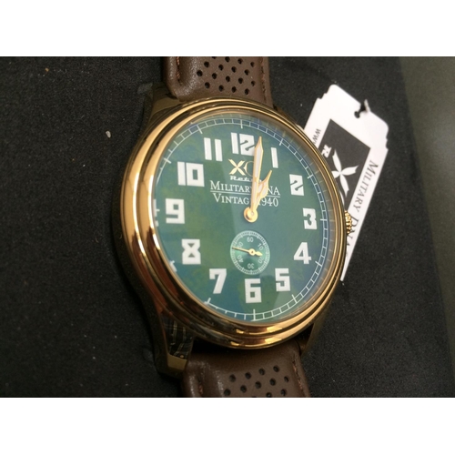 299 - A XO RETRO MILITARY DNA WATCH RECOVERED FROM A 1938-1948 SUPERMARINE SPITFIRE WWII BRITISH FIGHTER A... 