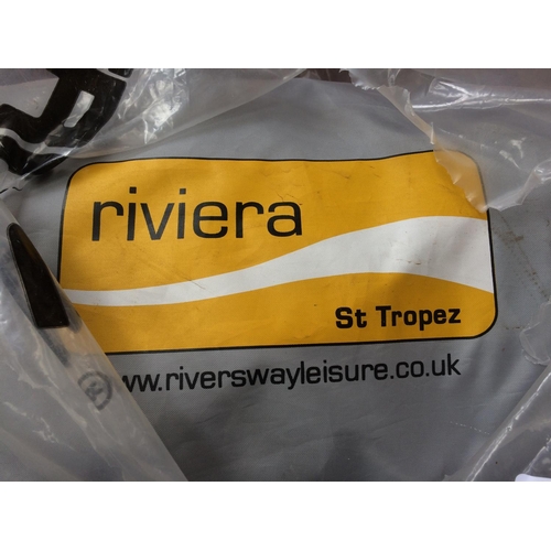 46 - A BAGGED RIVIERA ST TROPEZ CARAVAN PORCH AWNING