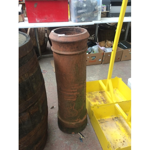 150 - LARGE TERRACOTTA CHIMNEY POT