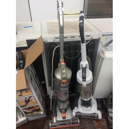 202 - GREY AND ORANGE AIR 3 UPRIGHT BAGLESS VACUUM CLEANER