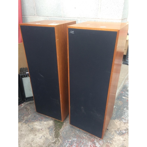 214 - PAIR OF VINTAGE LENTEK X7 FLOORSTANDING SPEAKERS