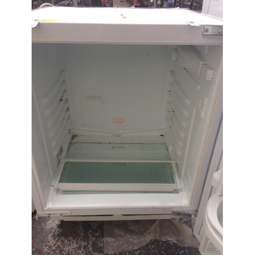 228 - WHITE INTEGRATED FRIDGE