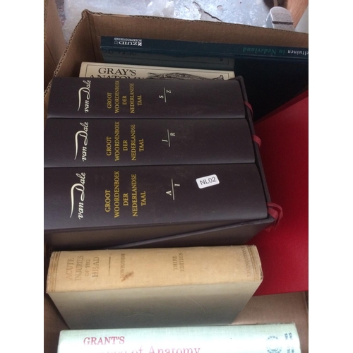 384 - TWO BOXES CONTAINING MIXED BOOKS TO INCLUDE: HARDBACK BOOKS  - QUEST OF ADVENTURE, ART BOOKS, CHILDR... 