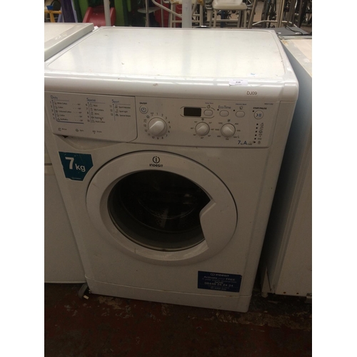 218 - INDESIT (Model IWD71250) 7kg WASHING MACHINE