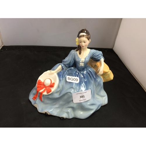 381 - A ROYAL DOULTON 'ELYSE' HN 2429 FIGURINE