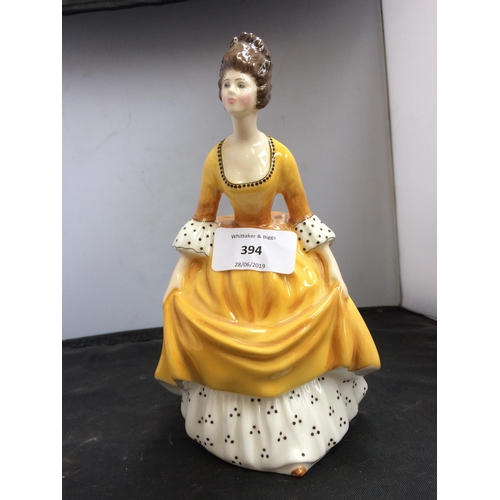 394 - A ROYAL DOULTON 'CORALIE' HN 2307 FIGURINE