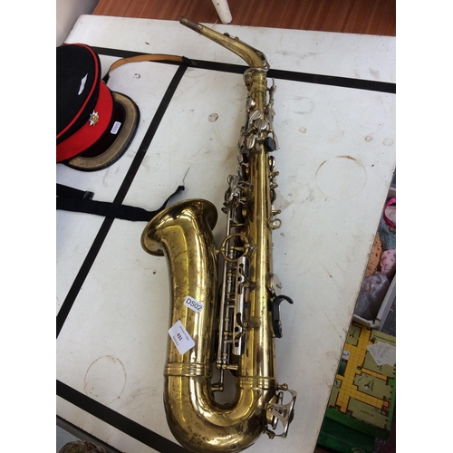 431 - A VINTAGE BLESSING ALTO SAXOPHONE (MISSING MOUTHPIECE)