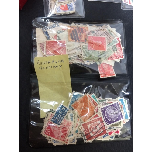 535 - A COLLECTION OF VARIOUS STAMPS