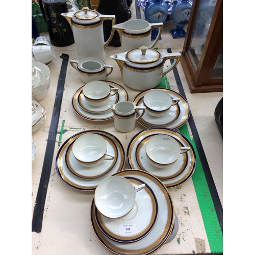 328 - A 22 PIECE ROSENTHAL SELB BAVARIA TEA SET