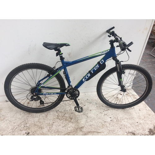 Carrera blue and green bike on sale