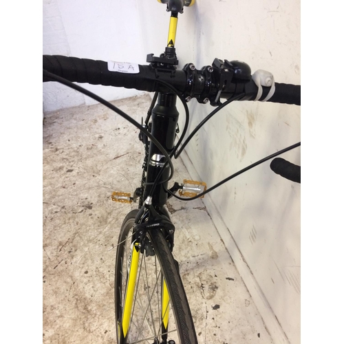 Carrera racing bike discount black and yellow