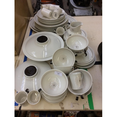437 - A 61 PIECE ROYAL DOULTON MORNING STAR DINNER SERVICE