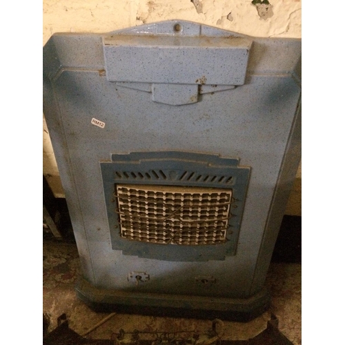 72 - TWO VINTAGE ENAMEL ELECTRIC FIRES